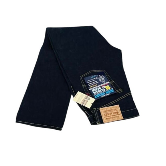 NWT! Iron Heart IH-888S-18 High Rise Tapered Denim 44W x 36L - Picture 8 of 13